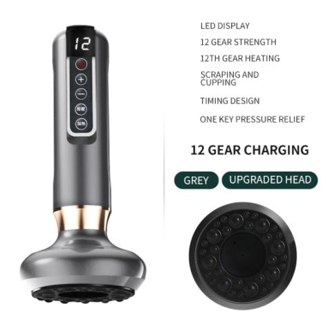 Electric Vacuum Cupping Massager For Body Anti-Cellulite Suction Cup Gua Sha Massage Body Cups Guasha Fat Burning Slimming Jars Louisiana Mart