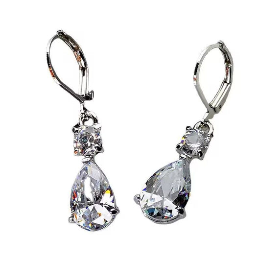 Fashion Creative Simple Drop-shaped Long Earrings