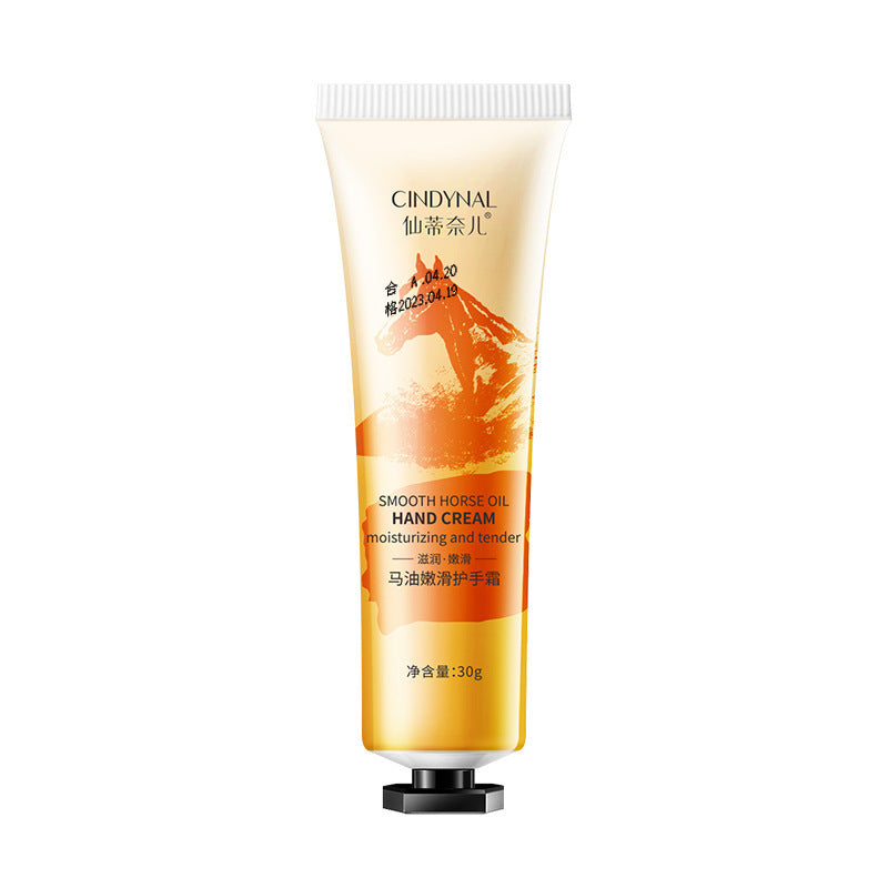 Hand Cream Small Chamomile Horse Oil Moisturizing Non-greasy Plant Fragrance Louisiana Mart