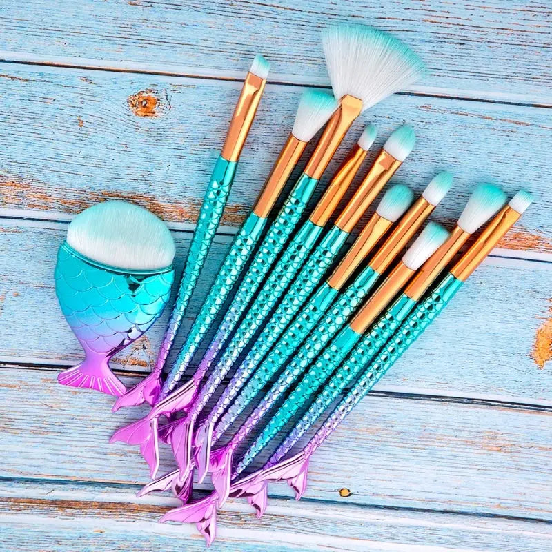 Makeup Brushes Kit Louisiana Mart