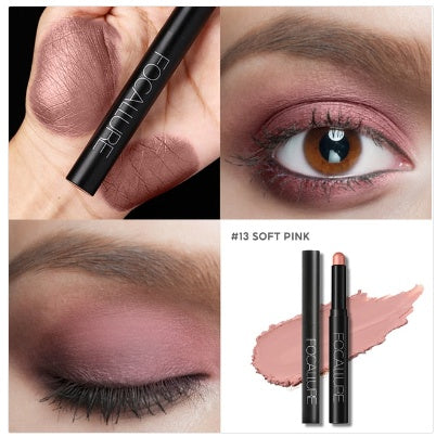 Focallure 12 colors Eyeshadow Eyeliner Pencil In One