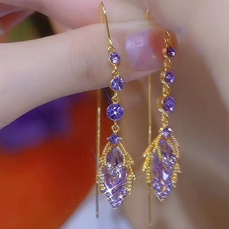 Light Luxury Minority Design Sense Socialite Style Earrings
