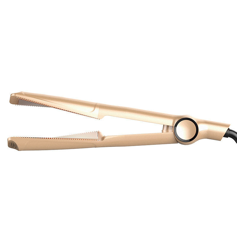 2 In1 Professional Hair Straightener Hair Crimper Dry/Wet Hair Straightening Curling Comb Louisiana Mart