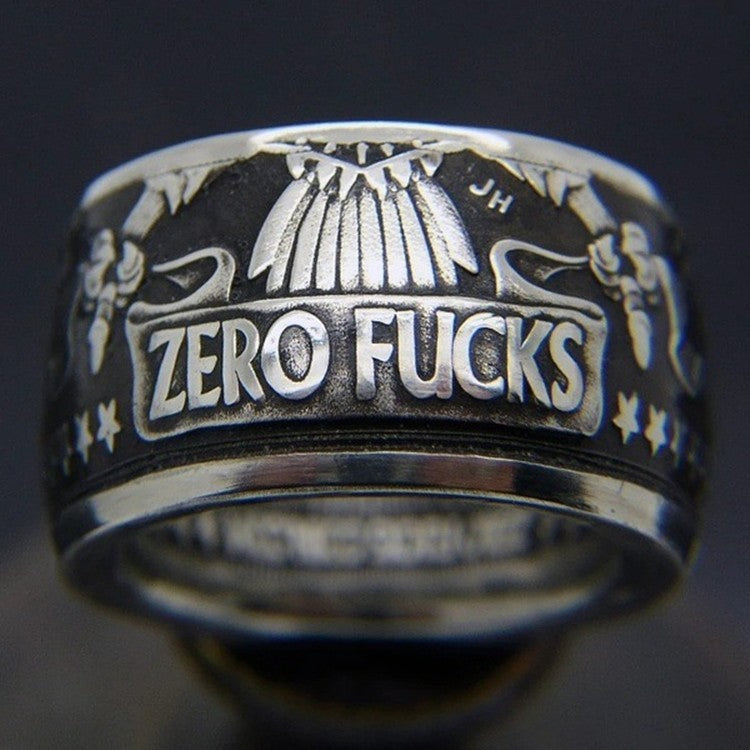 Flying Eagle Domineering European And American Men's Ring