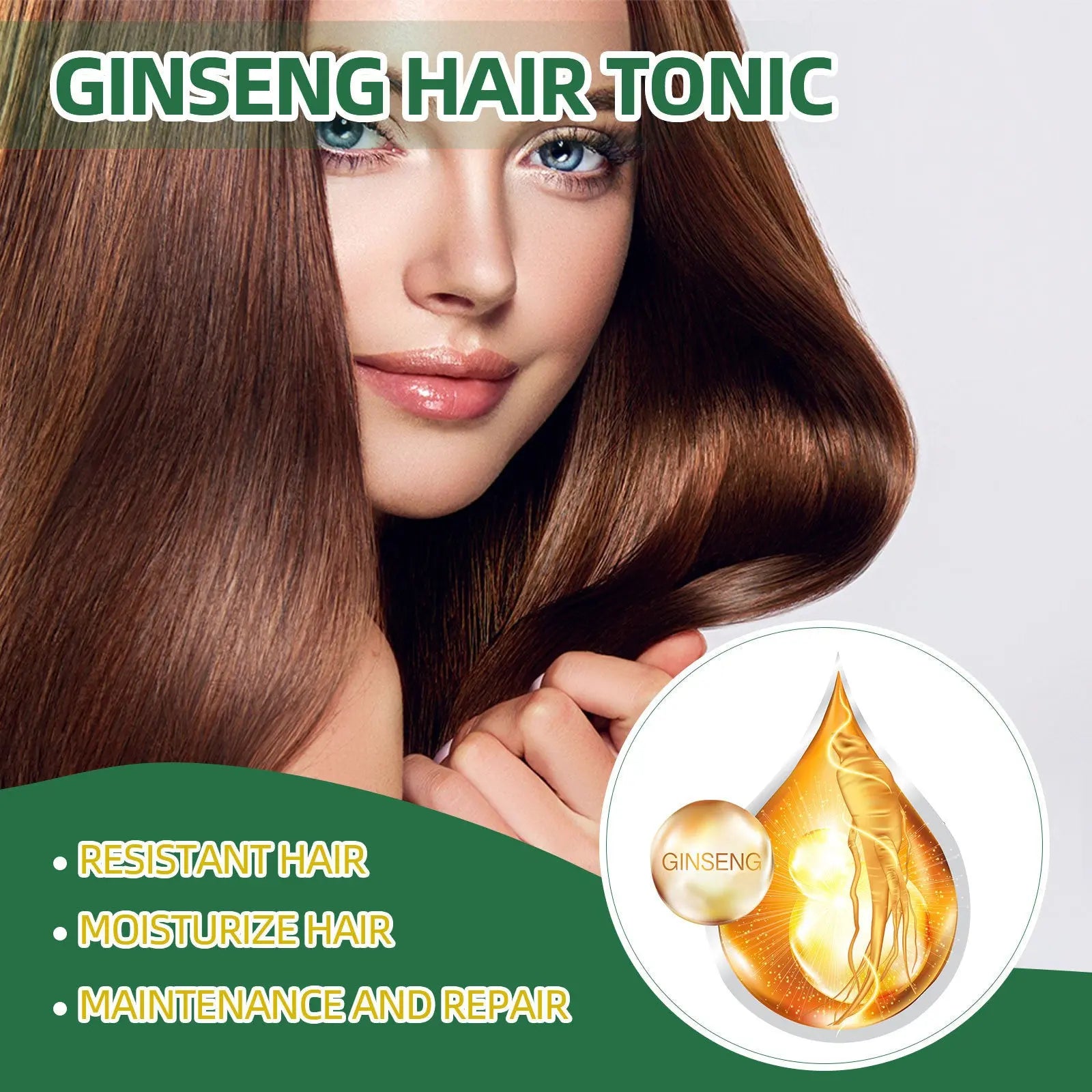 Ginseng Hair Growth Liquid Spray To Prevent Hair Loss 100ml box Louisiana Mart