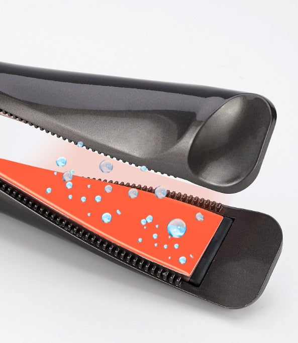 2 In1 Professional Hair Straightener Hair Crimper Dry/Wet Hair Straightening Curling Comb Louisiana Mart