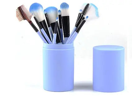 12pcs Makeup Brush Set Blush Eyeshadow Eyelash Highlighter Makeup Brush Louisiana Mart