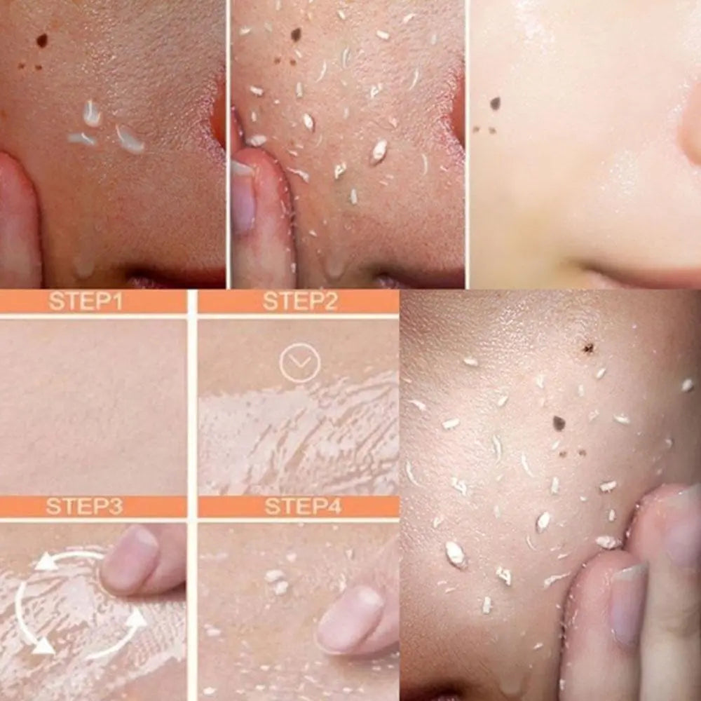 Cucumber Coconut Papaya Facial Exfoliating Gel Cream 100ml Body Cleansing Louisiana Mart