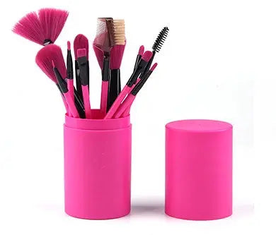 12pcs Makeup Brush Set Blush Eyeshadow Eyelash Highlighter Makeup Brush Louisiana Mart