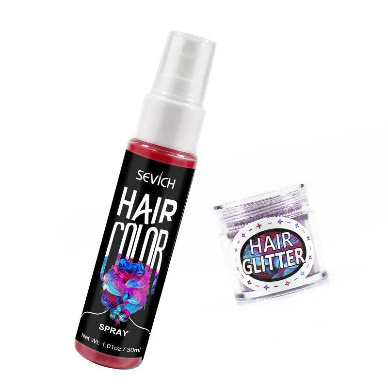 Disposable hair dye spray quick temporary dye Louisiana Mart