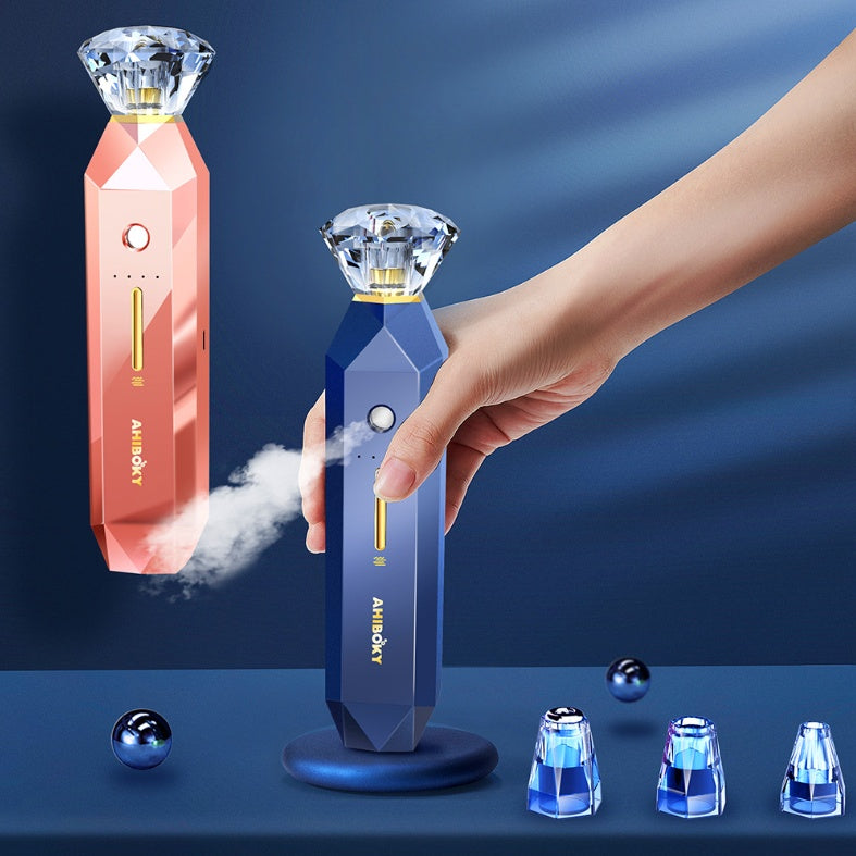 2-IN-1 Blackhead Remover Vacuum Pore Cleaner Acne Remover Mist Facial Sprayer Skin Mouisture Nose Face Deep Cleansing Skin Care Louisiana Mart