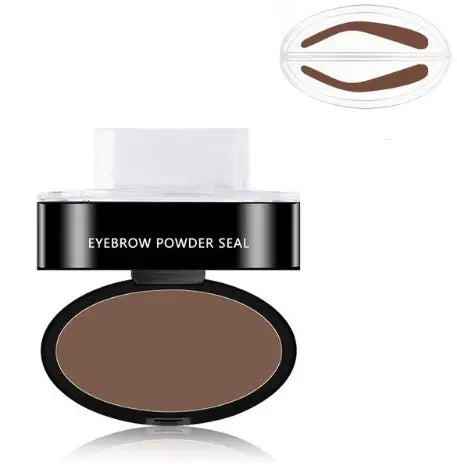 Eyebrow Powder Stamp Tint Stencil Kit Cosmetics Professional Makeup Waterproof Eye Brow Stamp Lift Eyebrow Enhancers Stencil Kit Louisiana Mart
