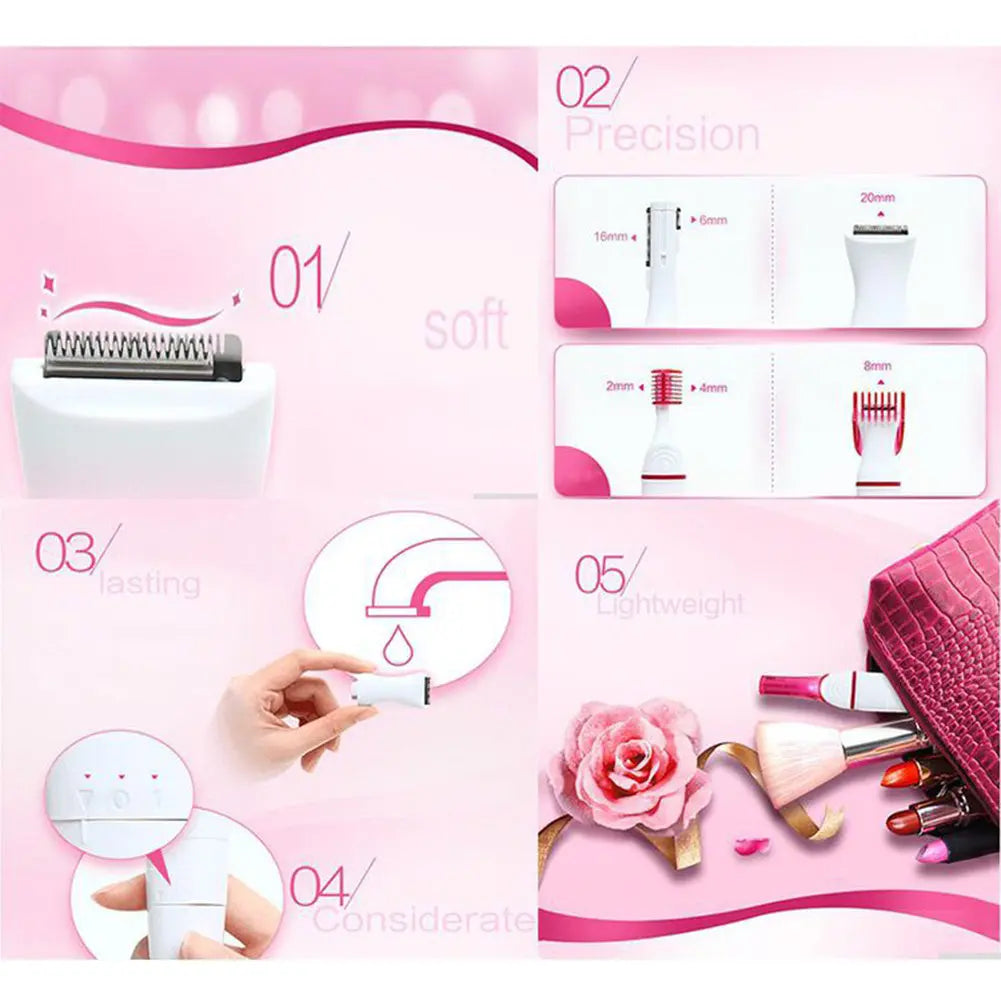 Multifunctional hair trimmer epilator Louisiana Mart