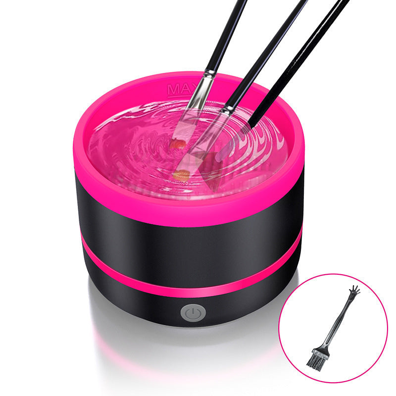 Electric Cosmetic Brush Cleaning Device Type-c Suit Beauty Tools Louisiana Mart