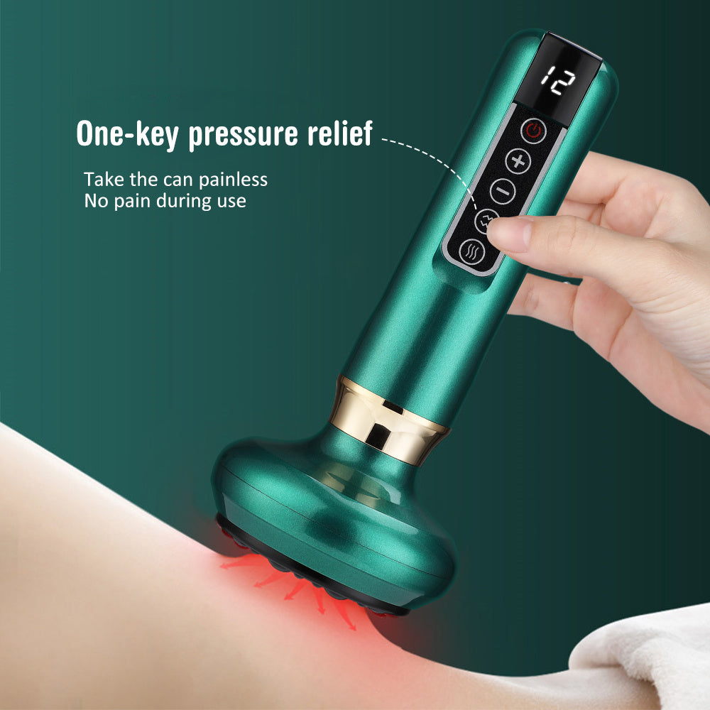 Electric Vacuum Cupping Massager For Body Anti-Cellulite Suction Cup Gua Sha Massage Body Cups Guasha Fat Burning Slimming Jars Louisiana Mart