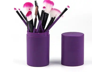 12pcs Makeup Brush Set Blush Eyeshadow Eyelash Highlighter Makeup Brush Louisiana Mart