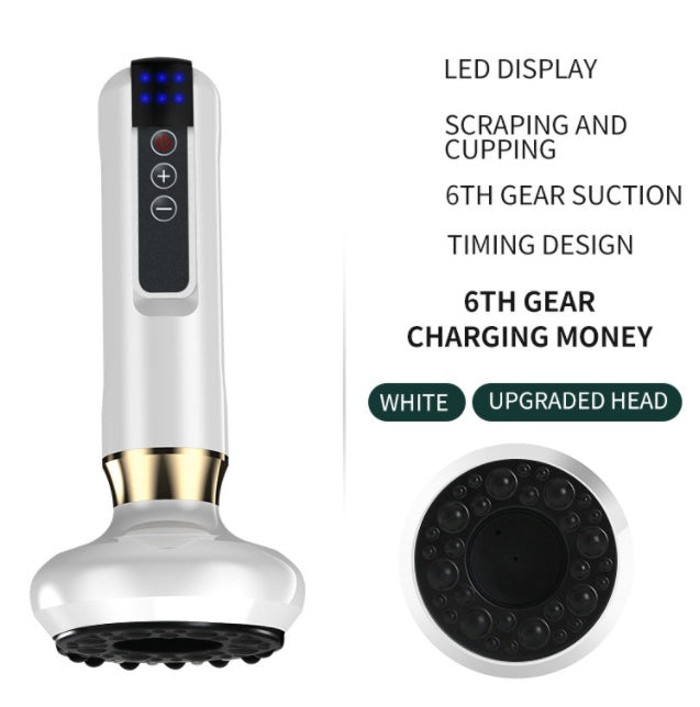 Electric Vacuum Cupping Massager For Body Anti-Cellulite Suction Cup Gua Sha Massage Body Cups Guasha Fat Burning Slimming Jars Louisiana Mart