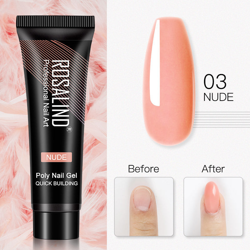 ROSALIND Manicure Extended Glue 15ml Crystal UV Louisiana Mart