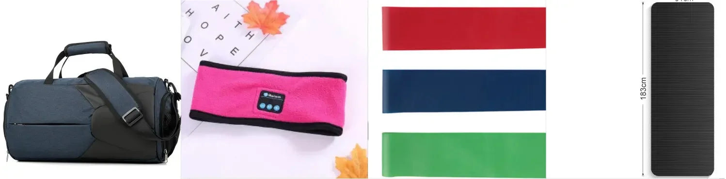 Louisiana Mart Bluetooth Headband Headphones – Wireless Sleep, Yoga & Workout Headset Louisiana Mart