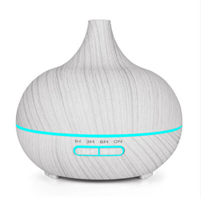 Creative Home Appliance Full Wood Grain Remote Control Aromatherapy Lamp Louisiana Mart