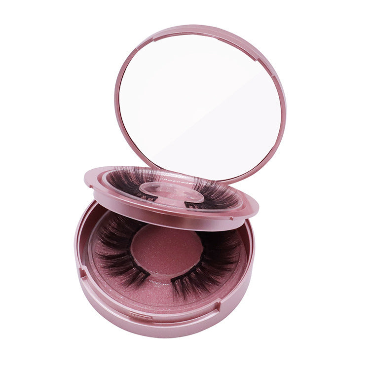 Natural Long Lasting Magnetic Liquid Eyeliner & Magnetic False Eyelashes & Tweezer Set Make up Set Louisiana Mart