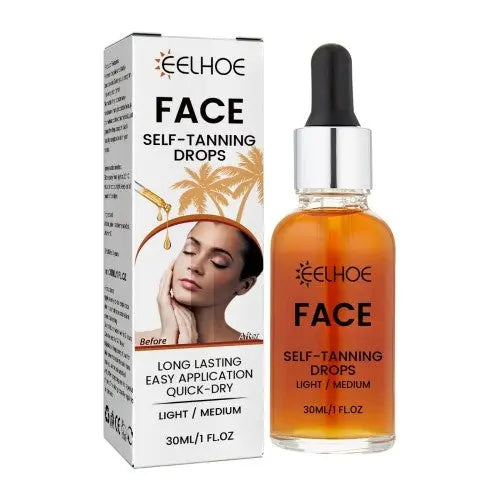 EELHOE Facial Tanning Essence For Achieving A Natural And Stylish Wheat Color Or Bronzed Skin Tone, Providing Hydration And Enhancing The Beauty Of The Skin Without The Need For Sunbathing Louisiana Mart