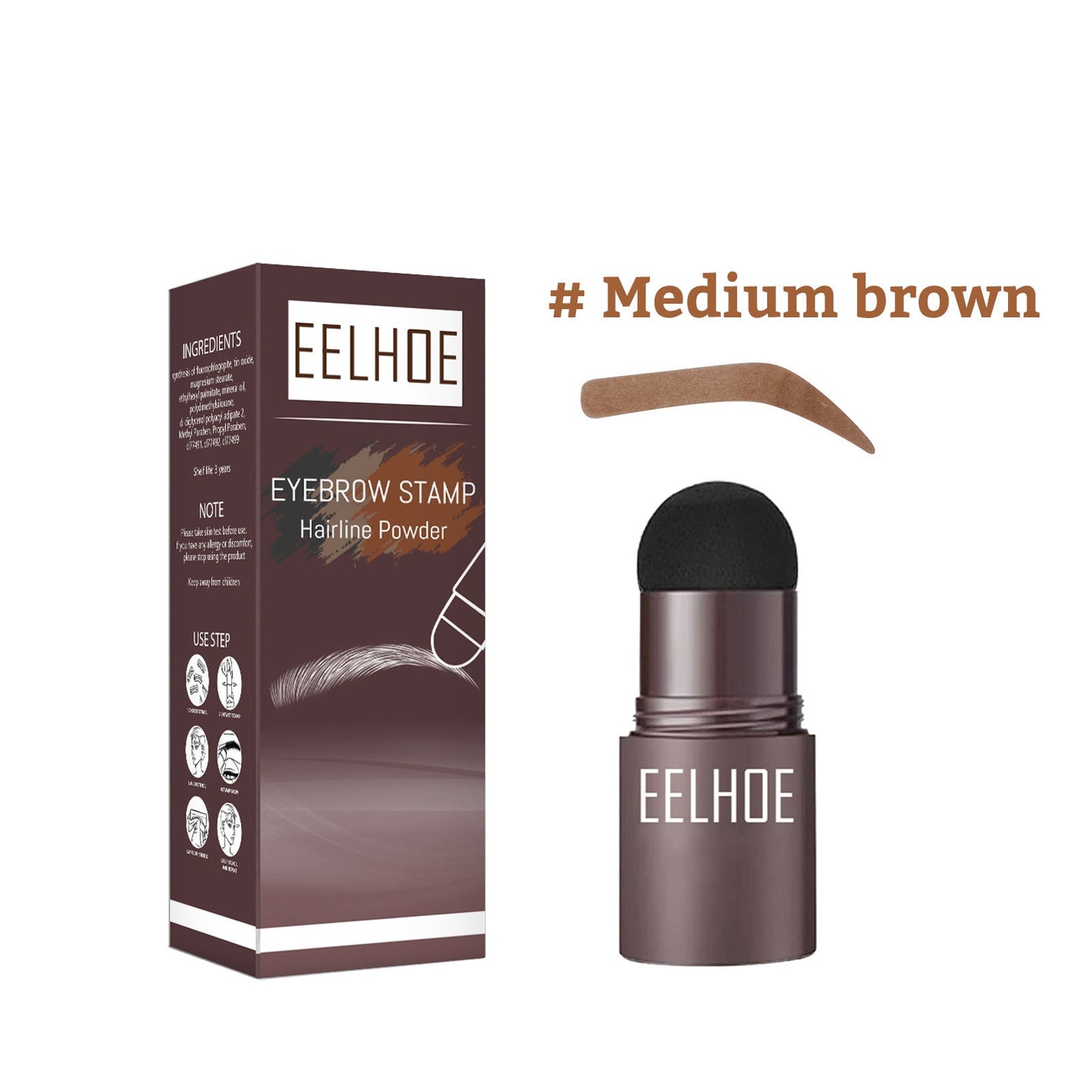 Eyebrow Makeup Powder – Perfect Eyebrow Mold Set Louisiana Mart