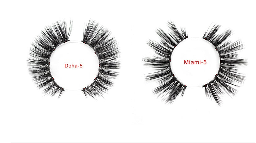 Natural Long Lasting Magnetic Liquid Eyeliner & Magnetic False Eyelashes & Tweezer Set Make up Set Louisiana Mart