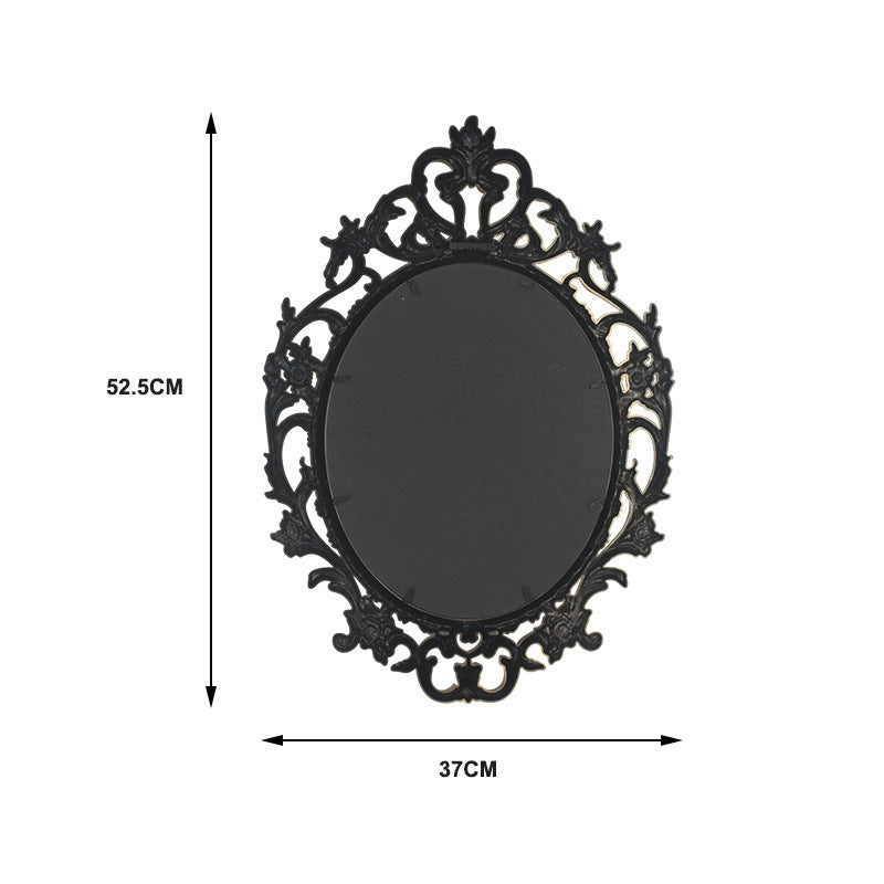 Classical Oval Decoration Retro Mirror Louisiana Mart
