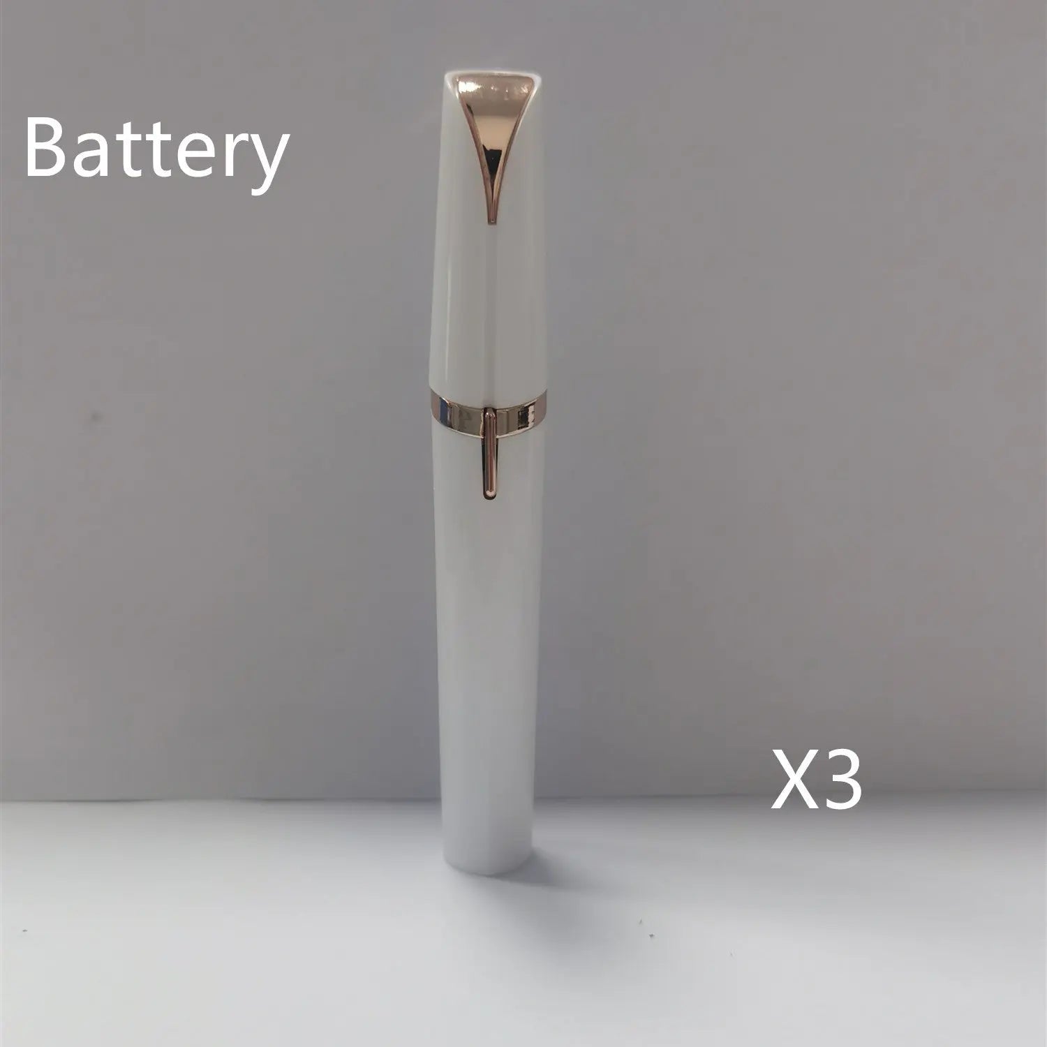 Mini Electric Eyebrow Trimmer Lipstick Brows Pen Hair Remover Painless Razor Epilator with LED Light Louisiana Mart