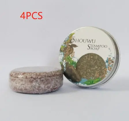 Foreign Trade Silicone Oil Free English Version Polygonum Ginseng Soap Nourishing Soap Shampoo Soap Essential Oil Soap Shampoo Soap Louisiana Mart