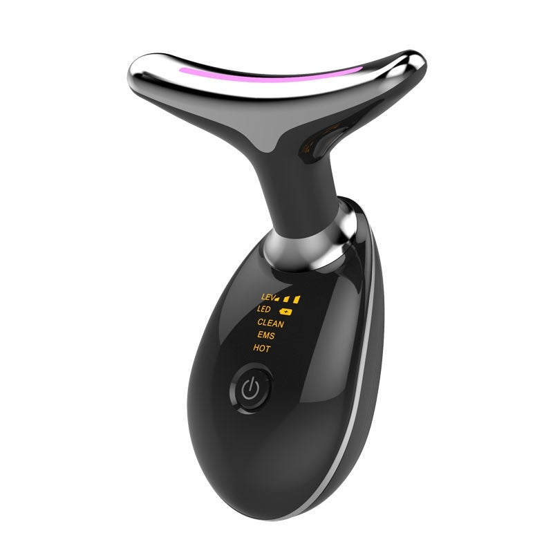 EMS Thermal Neck Lifting And Tighten Massager Electric Microcurrent Wrinkle Remover Louisiana Mart