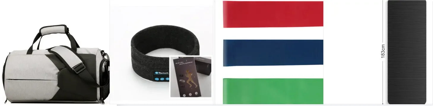 Louisiana Mart Bluetooth Headband Headphones – Wireless Sleep, Yoga & Workout Headset Louisiana Mart