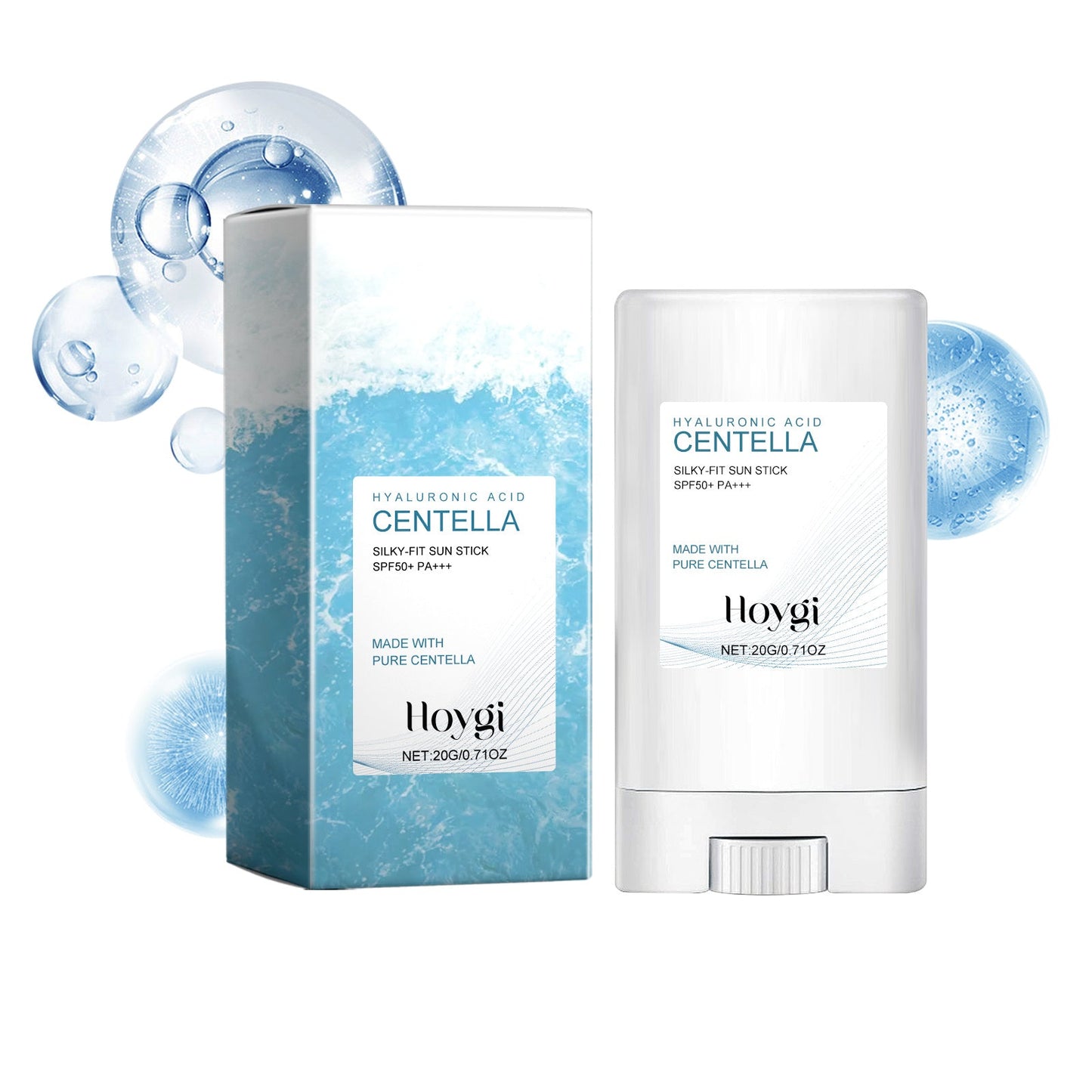 Hoygi Hyaluronic Acid Sunscreen Stick Gentle Moisturizing UV Protection For Sunburned And Reddened Skin Louisiana Mart