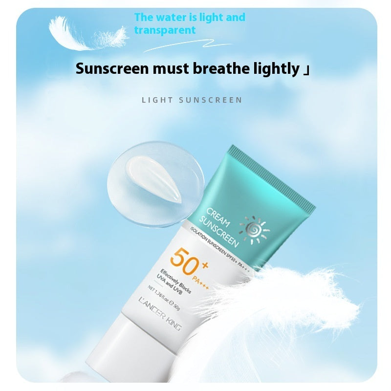 No Fake White Refreshing Sun Protection Full Body Face Women's Isolation Sunscreen Lotion Louisiana Mart
