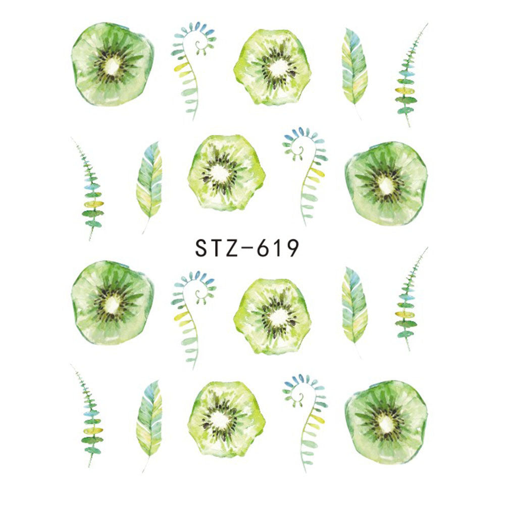 1pcs Nail Sticker Butterfly Flower Water Transfer Decal Sliders for Nail Art Decoration Tattoo Manicure Wraps Tools Tip JISTZ508 Louisiana Mart