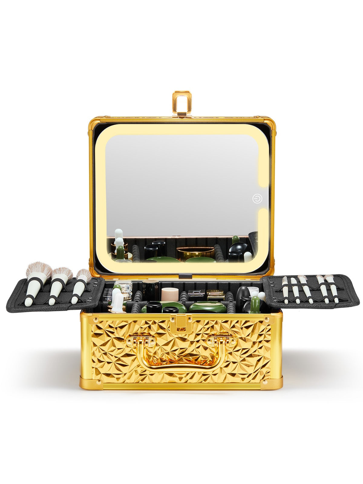 Makeup Box With A Detachable Lighted Mirror Louisiana Mart