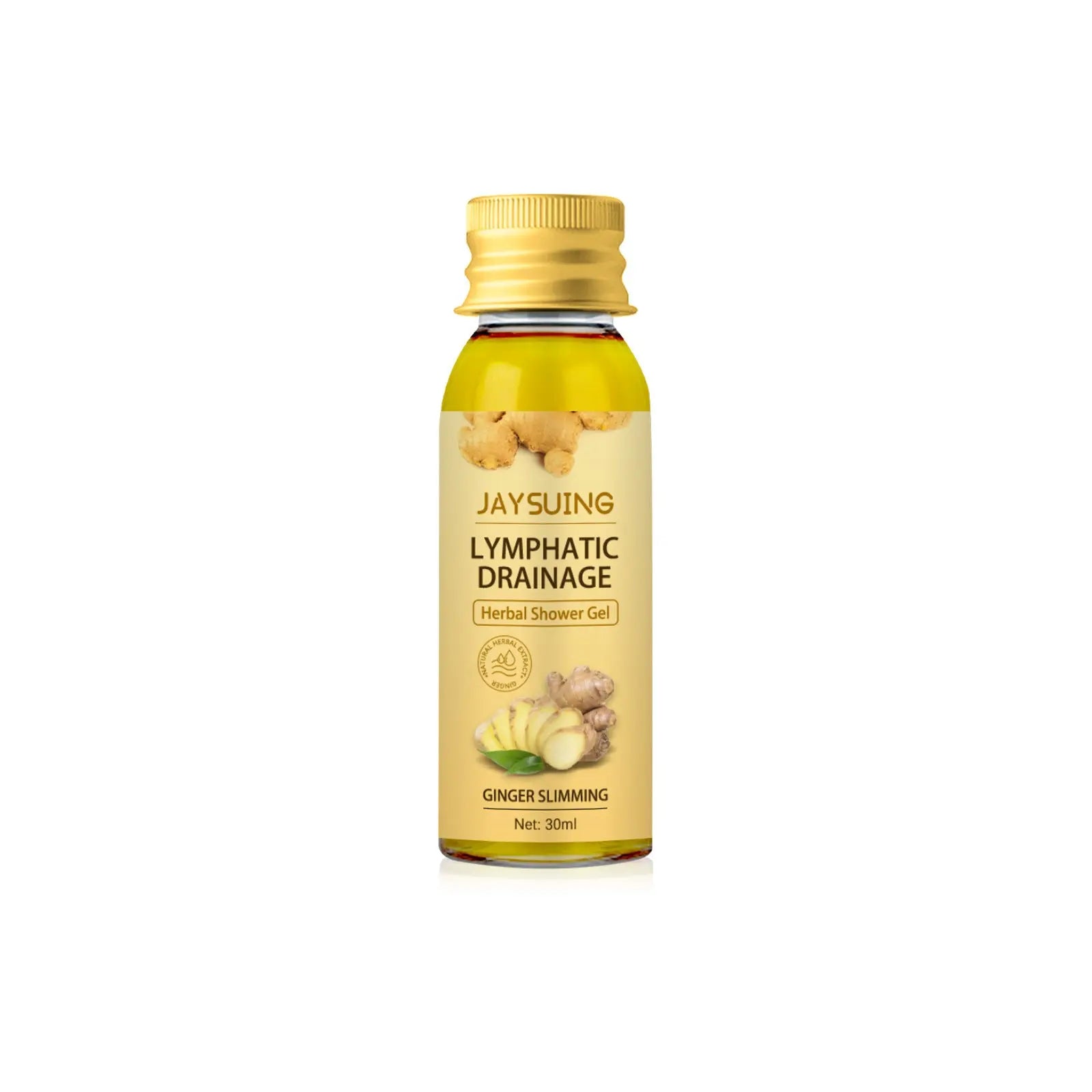 Ginger Body Sculpting Wash Unclog Lymphatics herbal shower gel 30ml Louisiana Mart