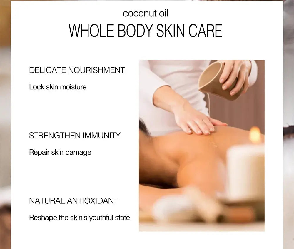 Coconut Skin Care Massage Body Care Essential Oil Louisiana Mart