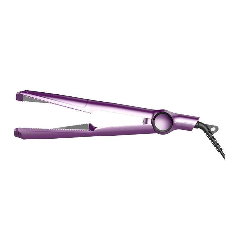 2 In1 Professional Hair Straightener Hair Crimper Dry/Wet Hair Straightening Curling Comb Louisiana Mart
