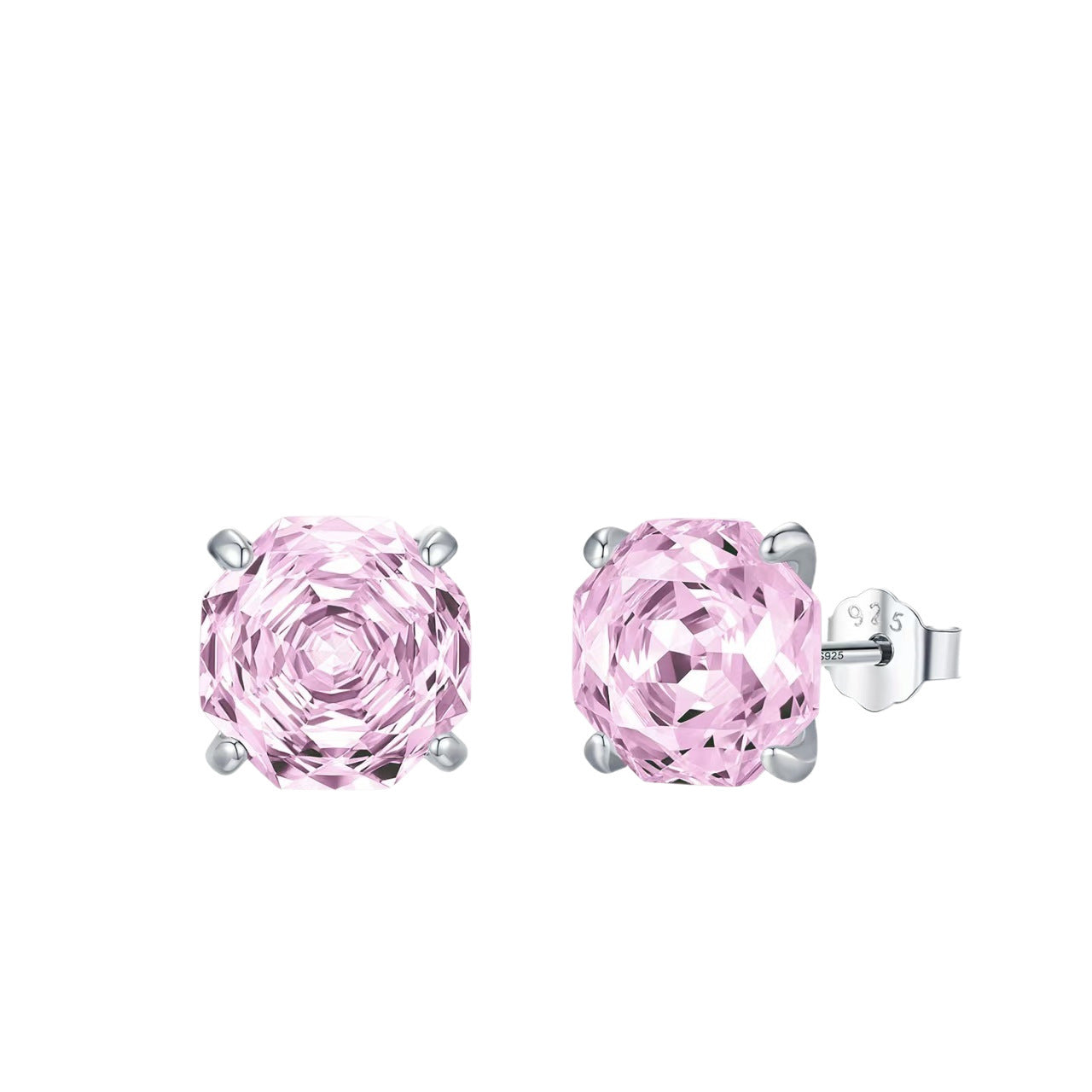 Exquisite Camellia Flower Stud Earrings Women's Anti-allergy Ear-caring