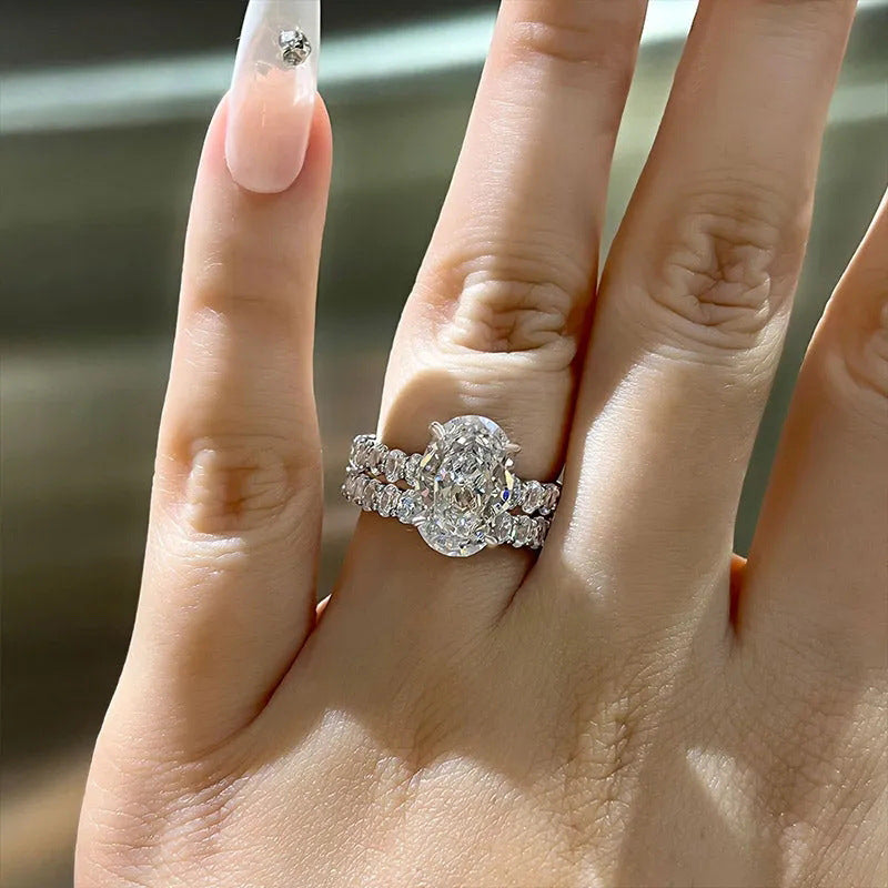 Affordable Luxury Fashion Large Zircon Women's Ring