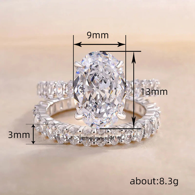 Affordable Luxury Fashion Large Zircon Women's Ring