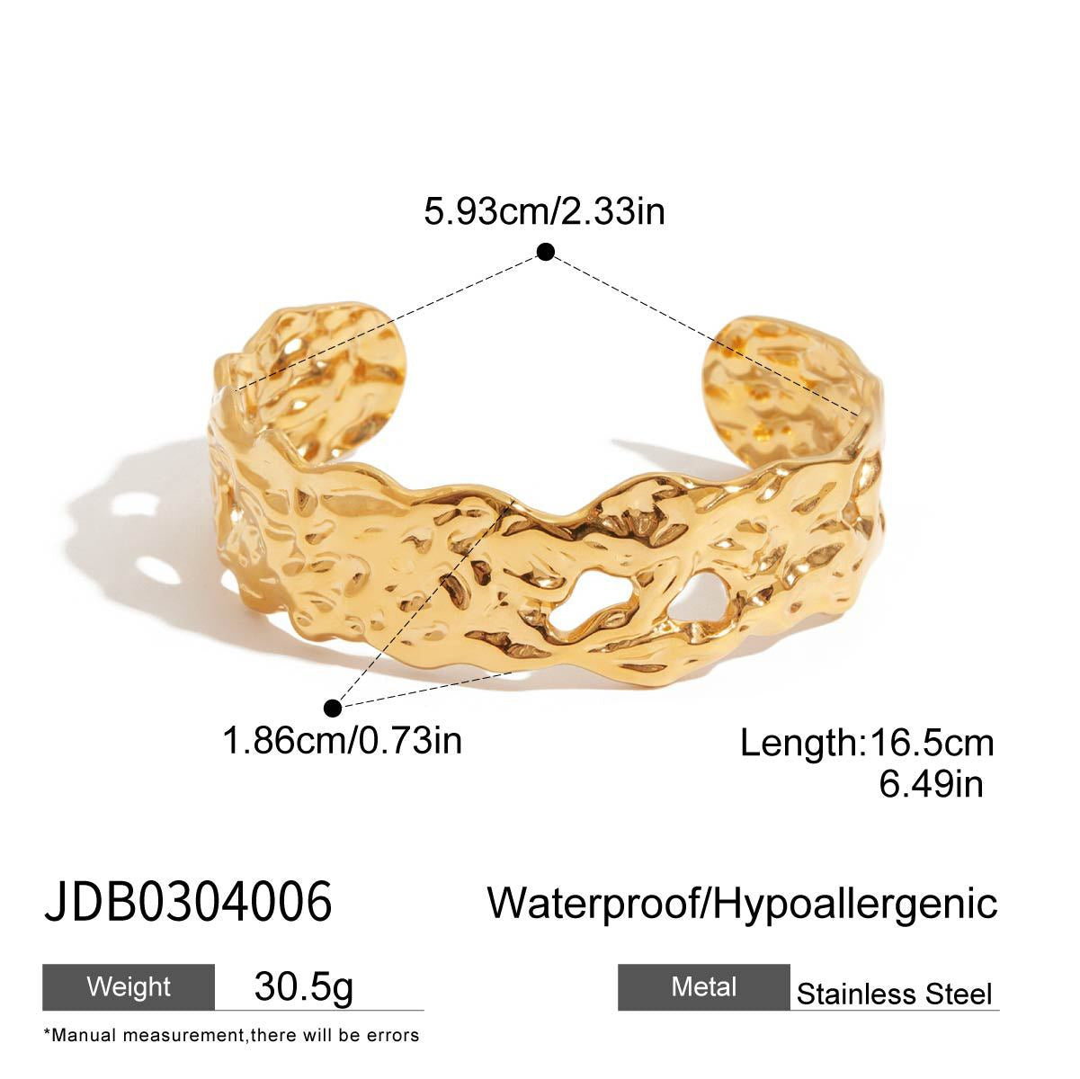 Ins Simple Hollow Flower Bracelet