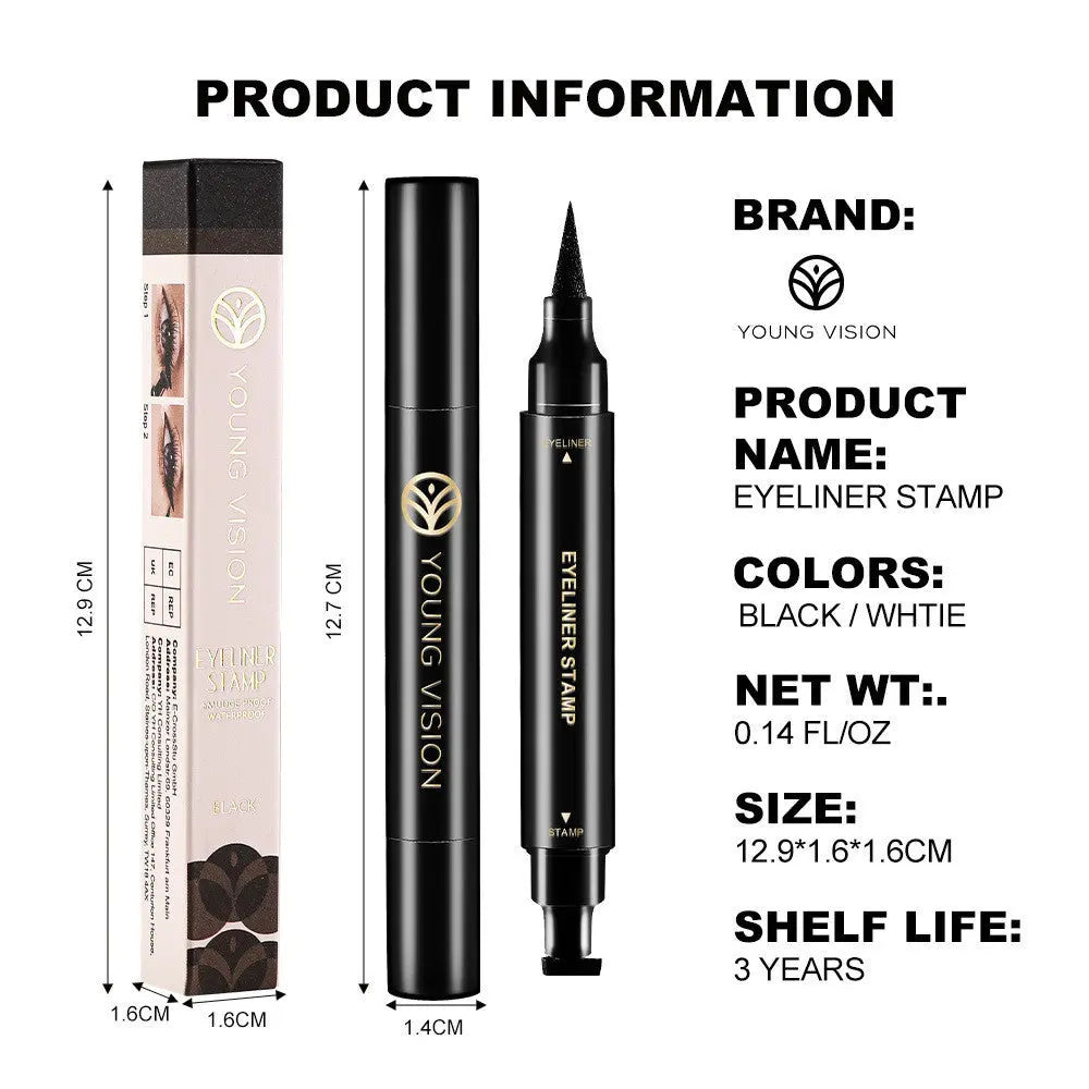 Black And White Seal Eyeliner Not Easy To Smudge Louisiana Mart