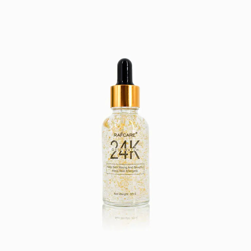 24K Gold Foil Gold Stock Solution-Brightens skin tone, Tightens skin, Reduces fine lines, Louisiana Mart