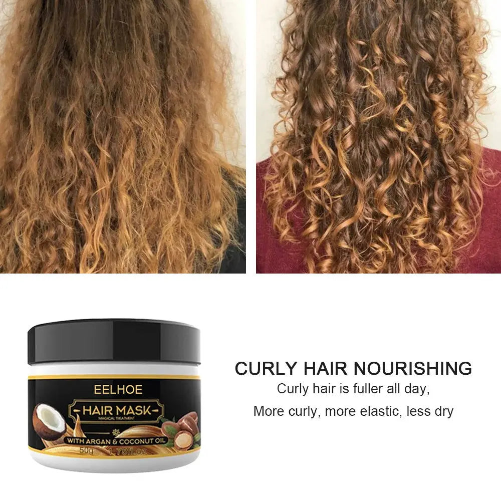 Men's And Women's Styling And Fluffy Hair Care Essential Oil Elastin Louisiana Mart
