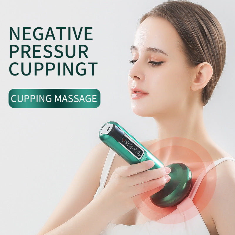 Electric Vacuum Cupping Massager For Body Anti-Cellulite Suction Cup Gua Sha Massage Body Cups Guasha Fat Burning Slimming Jars Louisiana Mart