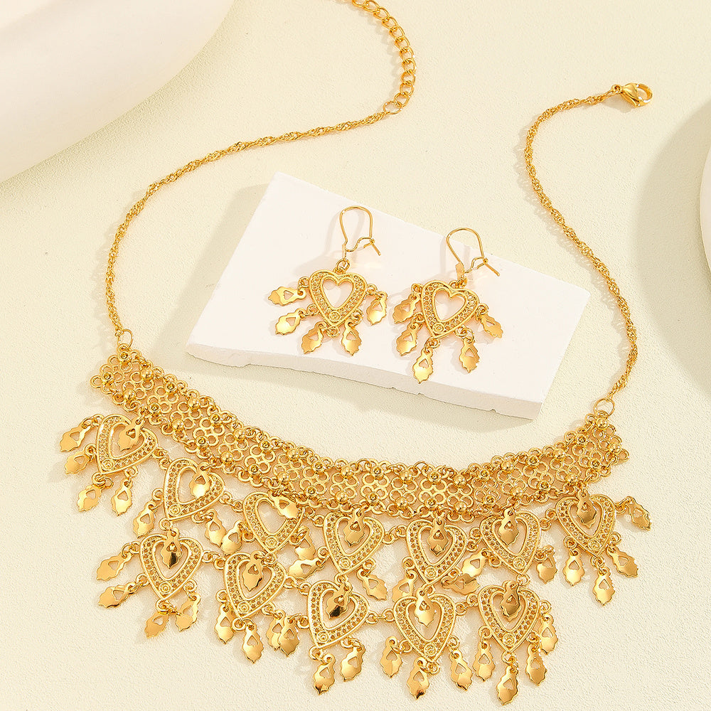 Necklace Earrings Set