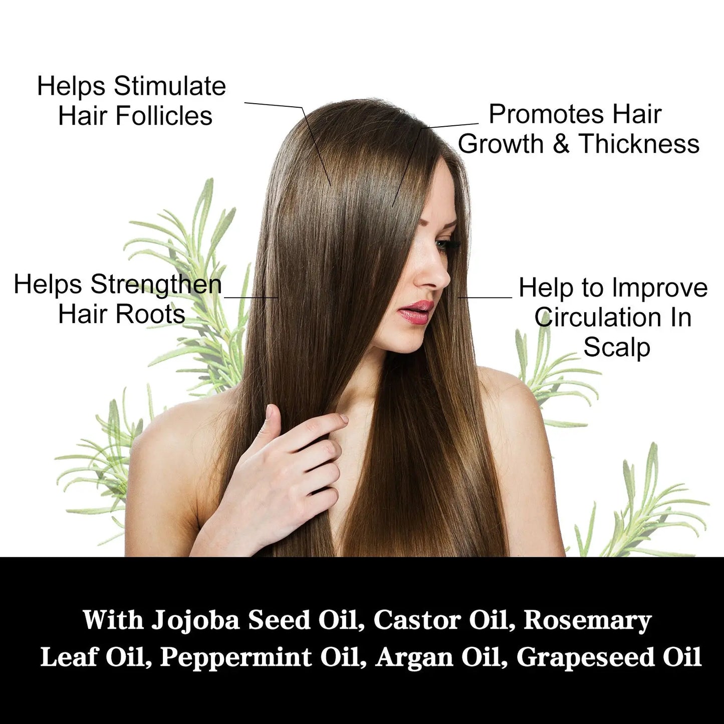 Dense Hair Soft Care Repair Hair Quality Damaged Hair Tail Dry And Frizz 30ml Louisiana Mart